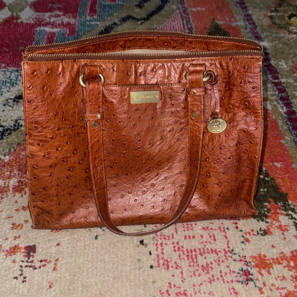 Genuine Italian Leather Brahmin Purse. A few imperfections listed down below.